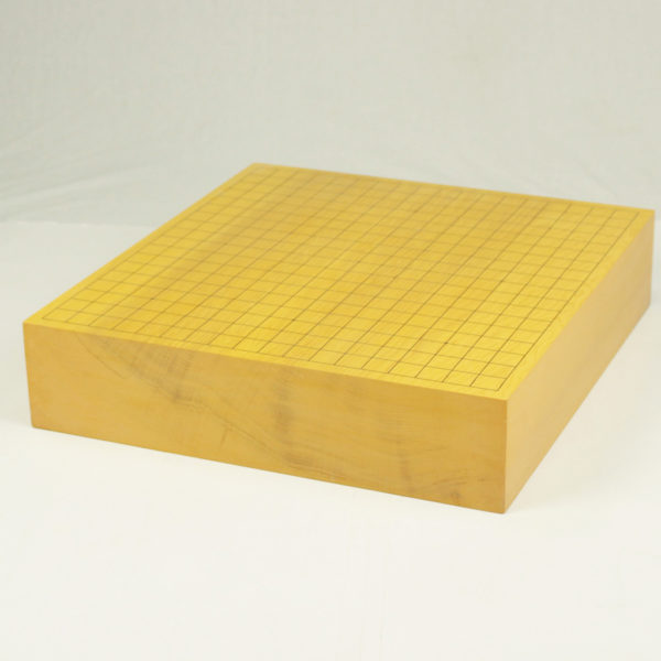 雲南産本榧碁盤　3.2寸追い柾