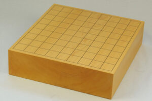 日本産本榧　卓上将棋盤　3寸木裏一枚物