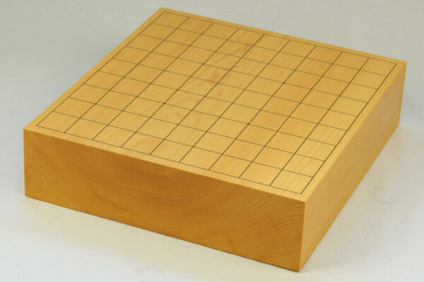 日本産本榧　卓上将棋盤　3寸木裏一枚物　227013