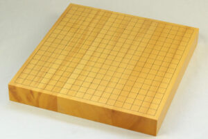 日本産本榧　卓上碁盤　2寸柾目ハギ