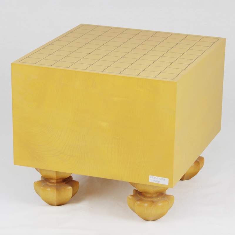 本榧脚付将棋盤　6.9寸柾目　253071